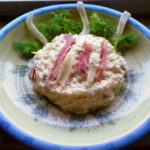 Risotto speck e finocchi
