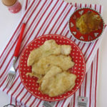 Scaloppine di pollo alla birra con rosti di patate