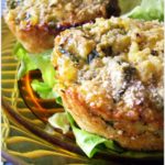 Tortini piccanti di riso integrale e verdure