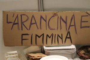 arancina fimmina