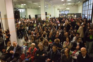 Pubblico alla presentazione Expo