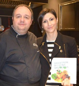 Iannaccone con Eleonora Federici ( master chef)