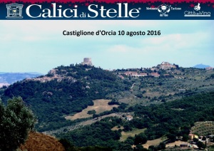 castiglione d'orcia calici di stelle 2016