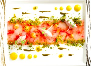 chef-luca-red-prawns-carpaccio