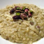 Risotto ai limoni di Sorrento e pistacchi di Bronte
