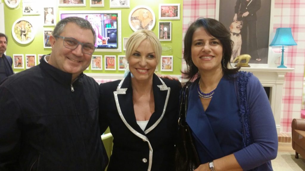 Pietro e Serena Di Noto con la Clerici