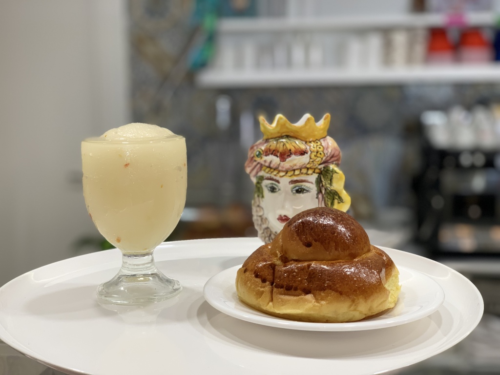 Granita Spisidda al bergamotto con peperoncino e zenzero